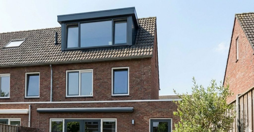 Dakkapel in Breda - Kunststof dakkapel